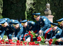 Azerbaijan marks 93rd birthday anniversary of National Leader Heydar Aliyev. Azerbaijan, Baku, 10 May 2016